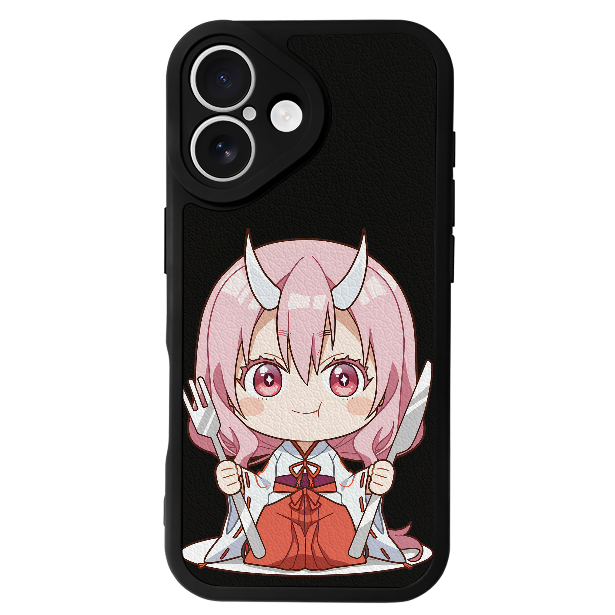 （画像用） 転スラ Regarding Reincarnated to Slime 【iPhone 16シリーズ対応】シリコンスマホケース（レザー調） 材質：シリコン